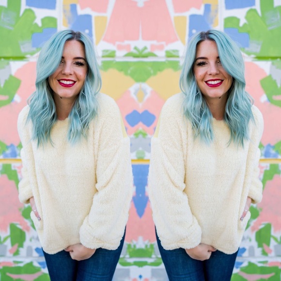 Sweaters - Pastel Yellow Soft Pullover Sweater Sweaters - Pastel Yellow Soft Pullover Sweater